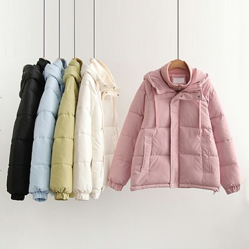 ＊ORead＊韓版假兩件羽絨棉服外套(5色S~2XL)