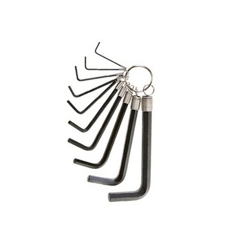 JETECH 捷特 鎖圈型 六角板手組 合金鋼 經熱處理 高硬度 多種尺寸選擇  1組