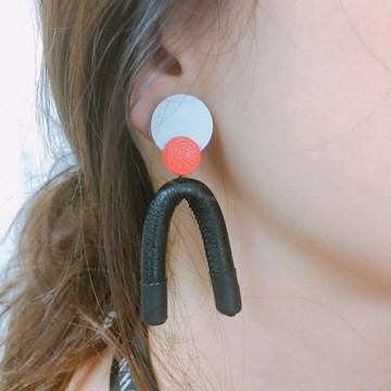 Anyway Any-ear 真皮耳環系列 U01