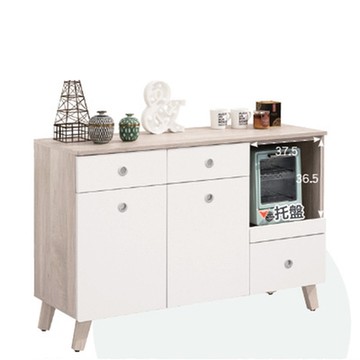 AS DESIGN 雅司家具-托米諾4尺木面餐櫃-118.7*40*78cm