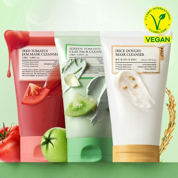 fully Pack Cleanser 120ml - Green Tomato/ Red Tomato/ Rice Dough
