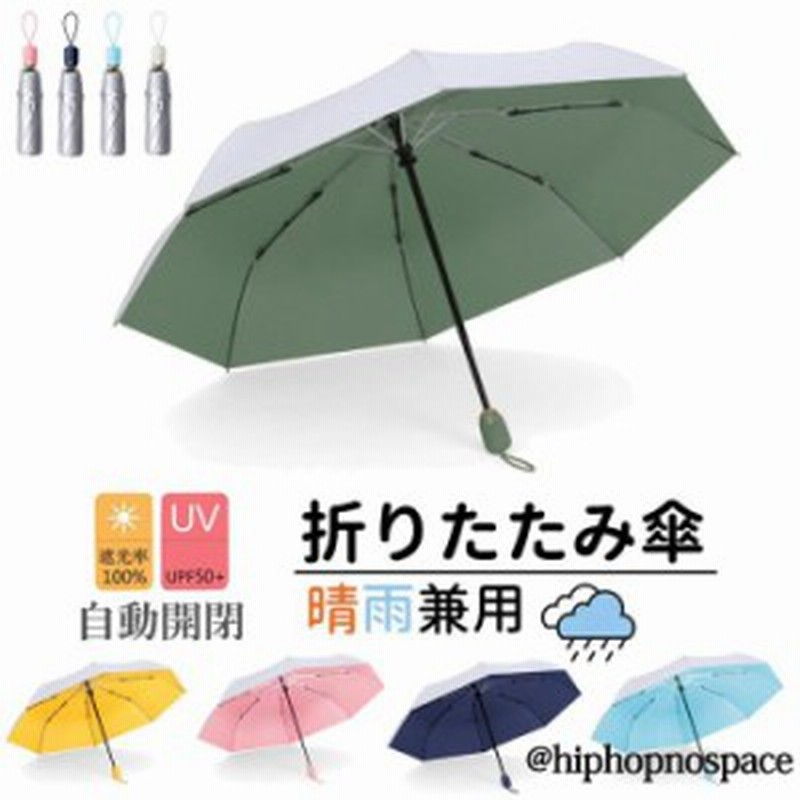 傘 折りたたみ傘 ひんやり傘 晴雨兼用 日傘 雨傘 ワンタッチ 自動開閉 軽量 折り畳み レディース 遮光遮熱 Uvカット 耐風撥水 かわいい 通販 Lineポイント最大get Lineショッピング