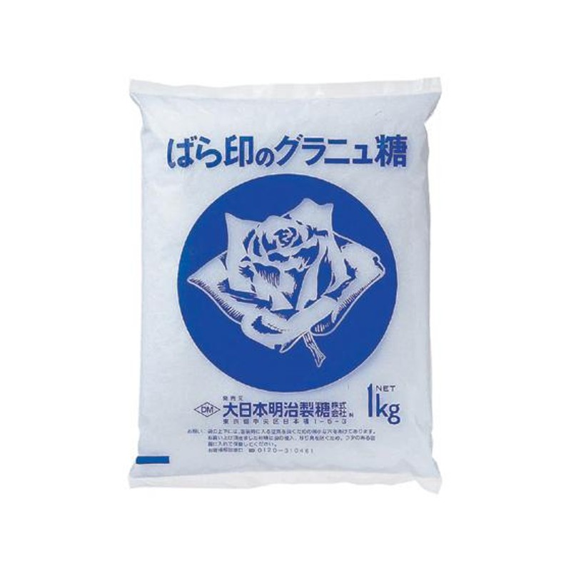 ばら印のグラニュー糖 1kg 大日本明治製糖 | LINEショッピング