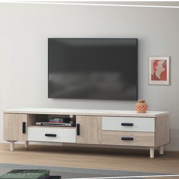 【AS】愛麗木面6尺電視櫃-181*40*47CM