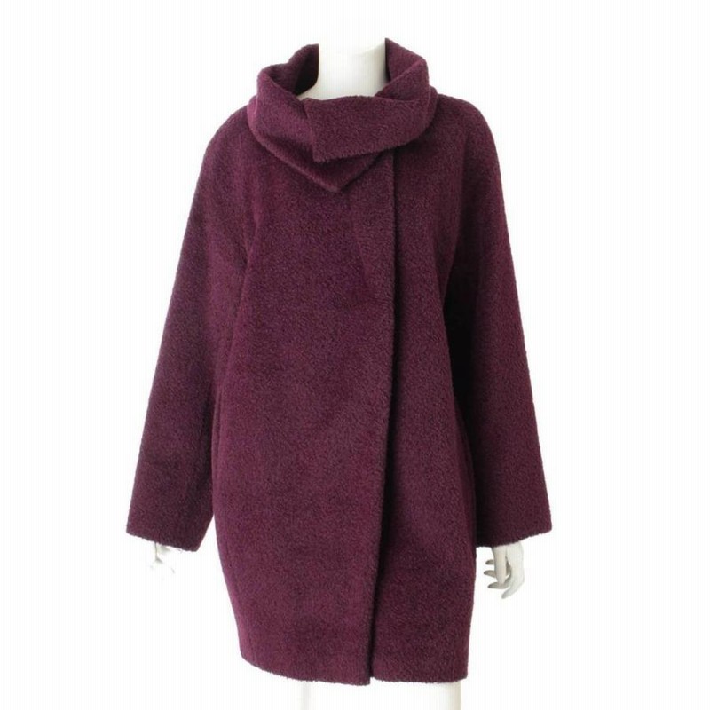マックス マーラ】Max mara ステュディオ アルパカ混 コクーン