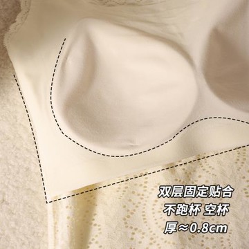 2025新款爆款法式蕾絲性感保暖吊帶背心女帶胸墊修身內搭外穿
