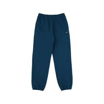 W Nike NRG Solo Swoosh Fleece Pants 棉褲 靛藍 長褲 DA0334-460