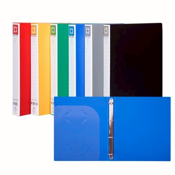 【史代新文具】連勤LANCHYN LC-9004 PP四孔圓型夾/檔案夾/文件夾/資料夾/四孔活頁夾