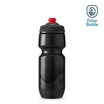 Polar Bottle 24oz 單層噴射水壺 WAVE 碳黑 / 公路車 自行車  腳踏車 輕量化水壺