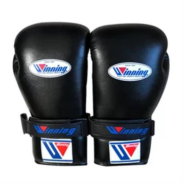 winning拳擊手套綁系帶不求人腕帶系繩魔術貼綁繩不求人超纖皮