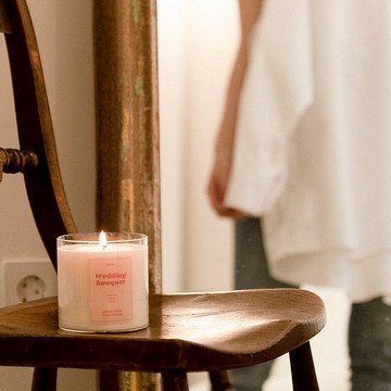 【韓國 PRAY】經典天然大豆蠟燭(S)-茉莉花薔/165g