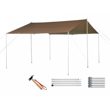 ├登山樂┤日本Snow Peak TP-841S RECTA 方形天幕帳M號 專業組 灰色 # TP-841S