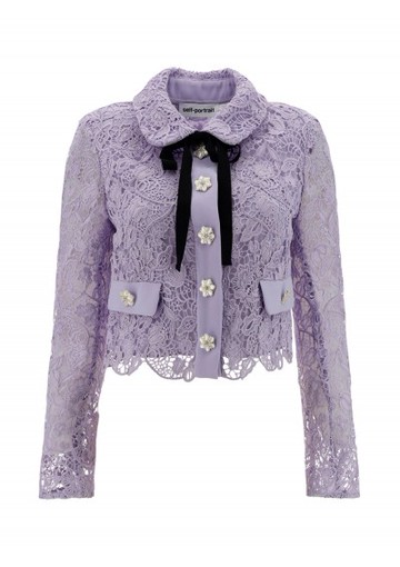 Self Portrait - Shirt - Womens - Purple