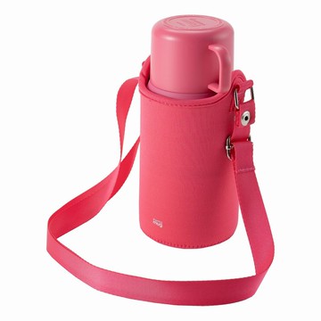 thermomug TRIP BOTTLE 日本魔法瓶 隨行杯蓋保溫瓶 500ml 櫻桃粉