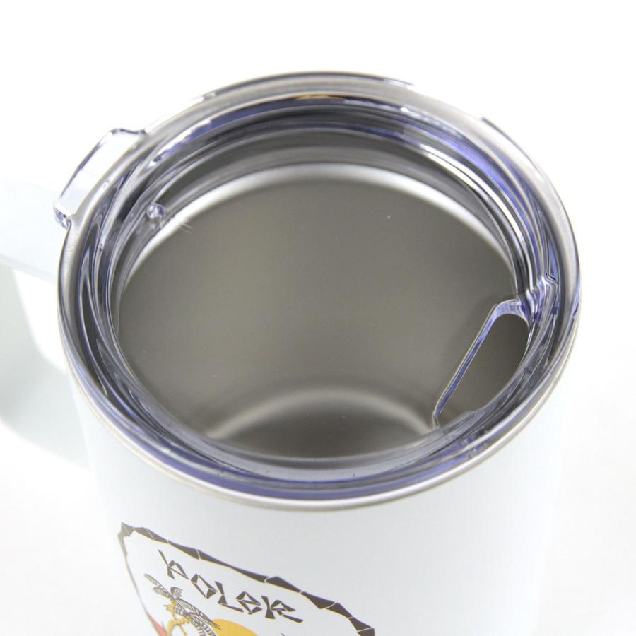 ポーラー マグカップ POLER アウトドア キャンプマグカップ 蓋つき INSULATED MUG WHITE 221ACM9104