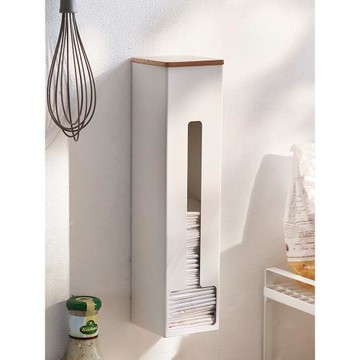 壁掛式垃圾袋收纳盒(單入)