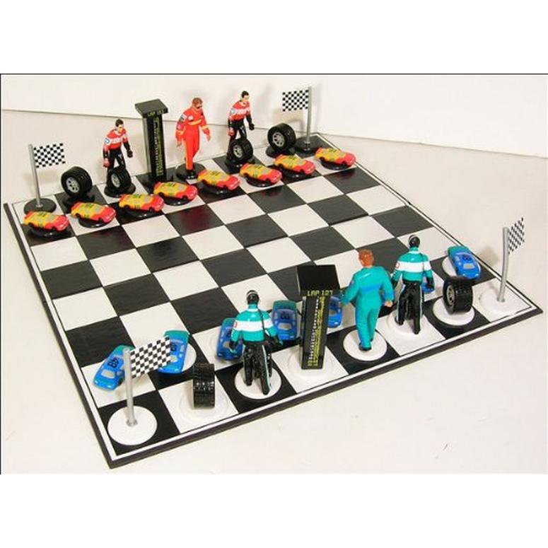 チェスセット Big League Promotions Auto Racing Chess