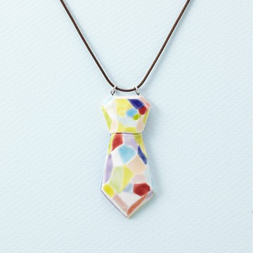 打呔－手工白瓷頸鏈