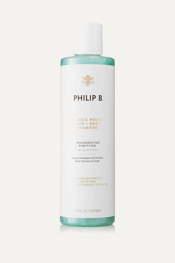 PHILIP B - Nordic Wood Hair + Body Shampoo, 350ml - one size