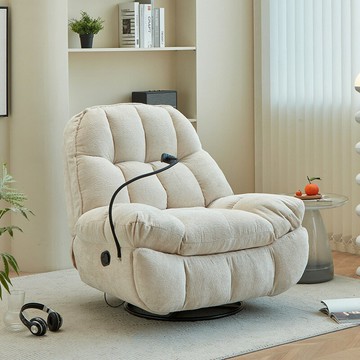 免運 頭等太空電動艙單人沙發多功能懶人沙發床成人可睡躺椅客廳搖搖椅