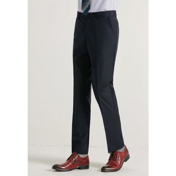 春夏季黑色西褲男修身免燙商務西褲直筒上班垂感職業正裝西裝褲子