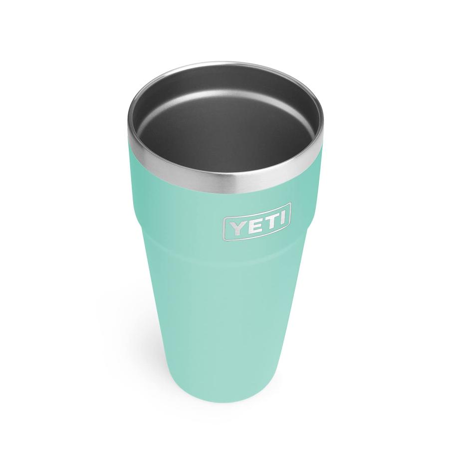 YETI Rambler 26オンス スタッカブルカップ 真空断熱 ステンレス製、シーフォーム