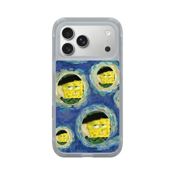 iPhone 17 Pro Max AirX 流變灰 - 海綿寶寶 SpongeBob - 名畫系列-厭世感