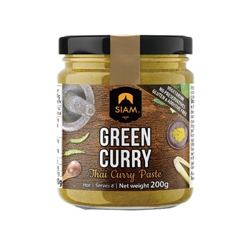 SIAM 泰式綠咖哩膏 200g 罐裝