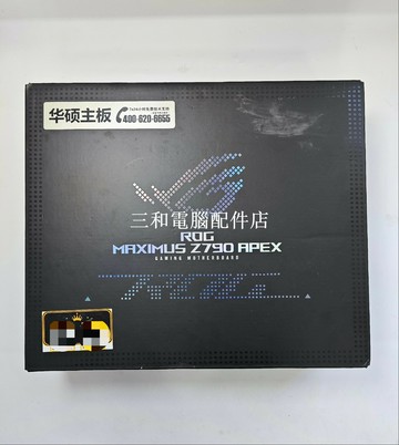 華碩Z790 APEX 白色 主板 12/13/14代CPU 兼容 在保 到2025年11月 配件齊【三和電腦配件店】