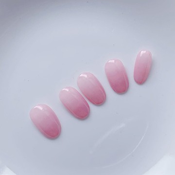 客製化禮物 腮紅感漸層指甲貼片/穿戴甲/訂製美甲貼  NA55