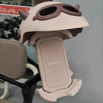 ✅【臺灣出貨】ACRUNU電動車手機支架防曬罩導航支架自行車防曬外賣摩托車手機架