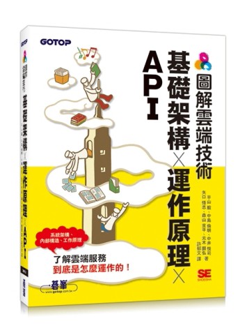 圖解雲端技術：基礎架構x運作原理 x API[二手書_良好]