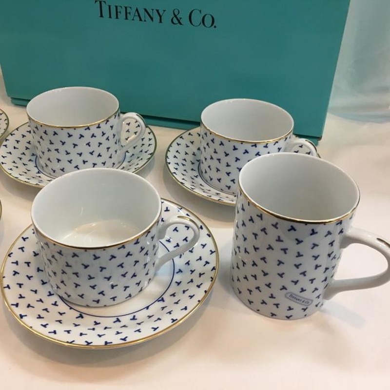 Tiffany&Co/ティファニー　カップ&ソーサー　新品未使用　正規品購入元国内正規店直営店