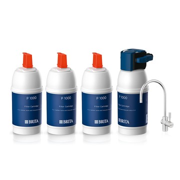 BRITA mypure P1櫥下濾水系統(共4芯) (國家標準可生飲)