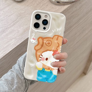 魚頭套貓咪 適用 iPhone17ProMax 16Pro 15Plus 14 13 隕石紋 大孔全包防摔軟保護殼