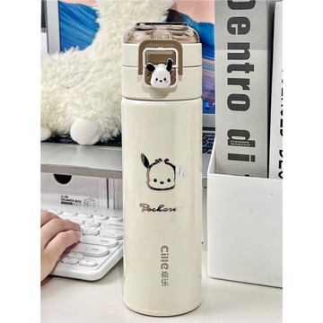 希樂吸管保溫杯女2025新款316不銹鋼男學生雙飲水杯兒童上學杯子