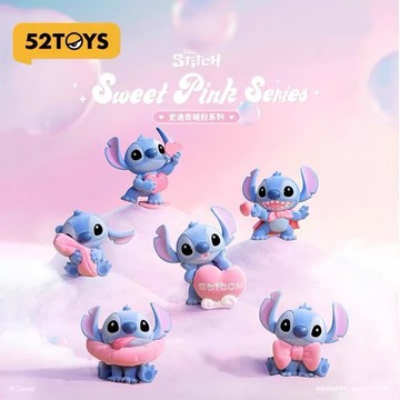 52TOYS 史迪奇暖粉 星際寶貝 暖粉 植絨 盲盒 盒玩 一中盒【預購】