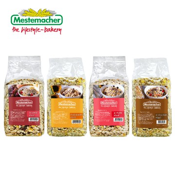 【Mestemacher】德國天然穀片 1000g 什錦榛果/什錦水果/綜合果/什錦穀片