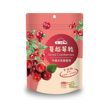 統一生機果乾135g-蔓越莓乾