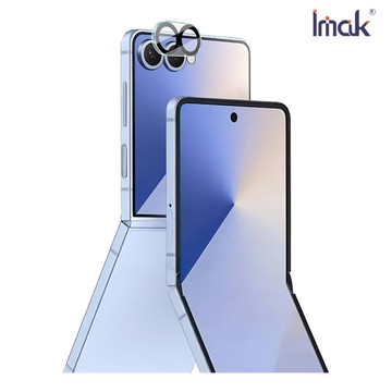 鏡頭貼 Imak 艾美克 SAMSUNG 三星 Galaxy Z Flip 7 5G 鏡頭玻璃貼(一體式)(黑圈版) 奈米吸附 鏡頭貼 鏡頭保護貼 鏡頭膜【愛瘋潮】