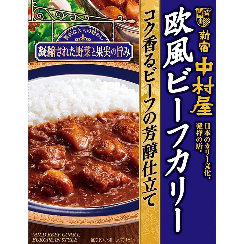 中村屋 欧風ビーフカリー コク香るビーフの芳醇仕立て 180g