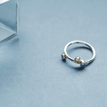 隨機點點戒指 - 純銀925
