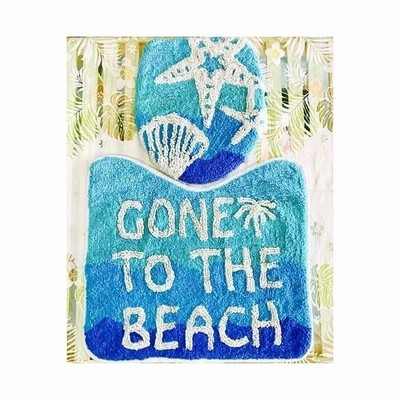 ハワイアン シェル スターフィッシュ 水色 トイレマット カバーセット 普通タイプ 洗浄タイプ 便座カバー マリン カリフォルニア スタイル 西海岸 ビーチ 通販 Lineポイント最大get Lineショッピング