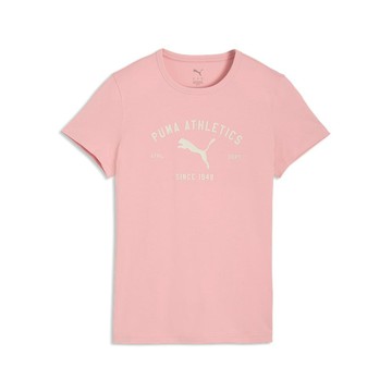 PUMA 基本系列PUMA CLASS跳豹短袖T恤 女性