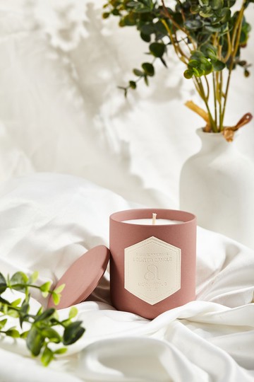 adorable而立 玫瑰輕語 手工香薰蠟燭235g 天然蠟材原創配方