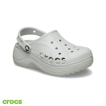 Crocs 卡駱馳 (女鞋) 雲彩 經典克駱格 Baya 貝雅系列-珍珠白色-208186-101