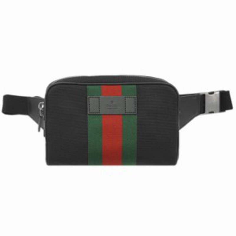 グッチ アウトレット バッグ 51 Gucci メンズ ウエストポーチ パラナ ブラック ウェビング レッドxグリーン 通販 Lineポイント最大1 0 Get Lineショッピング