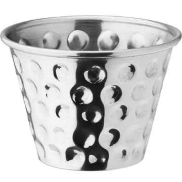 《Utopia》錘紋不鏽鋼醬料碟-4.5cm-- 醬碟 醬油碟 小碟子 小菜碟