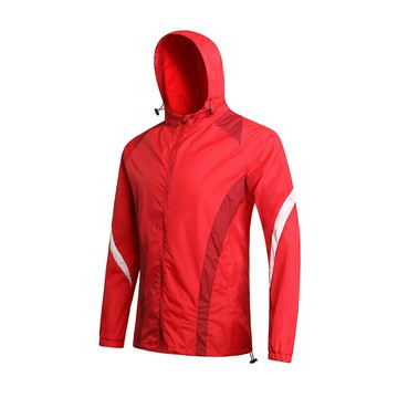 秋季新款跨境外貿男裝戶外運動休閑外套男女連帽雙層防水風衣外套鑫弘-衣錦男裝