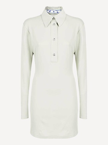 Off-White Midi Dress